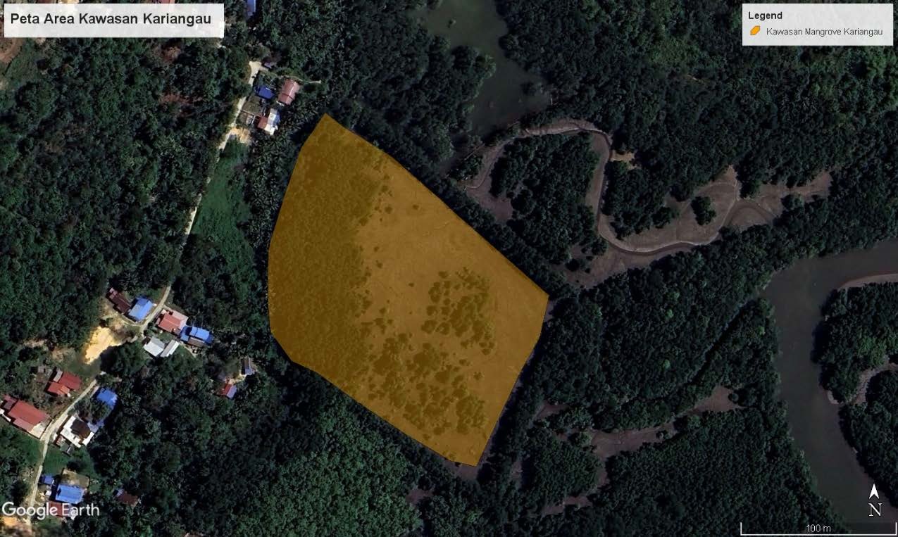 Peta Area Kawasan Kariangau